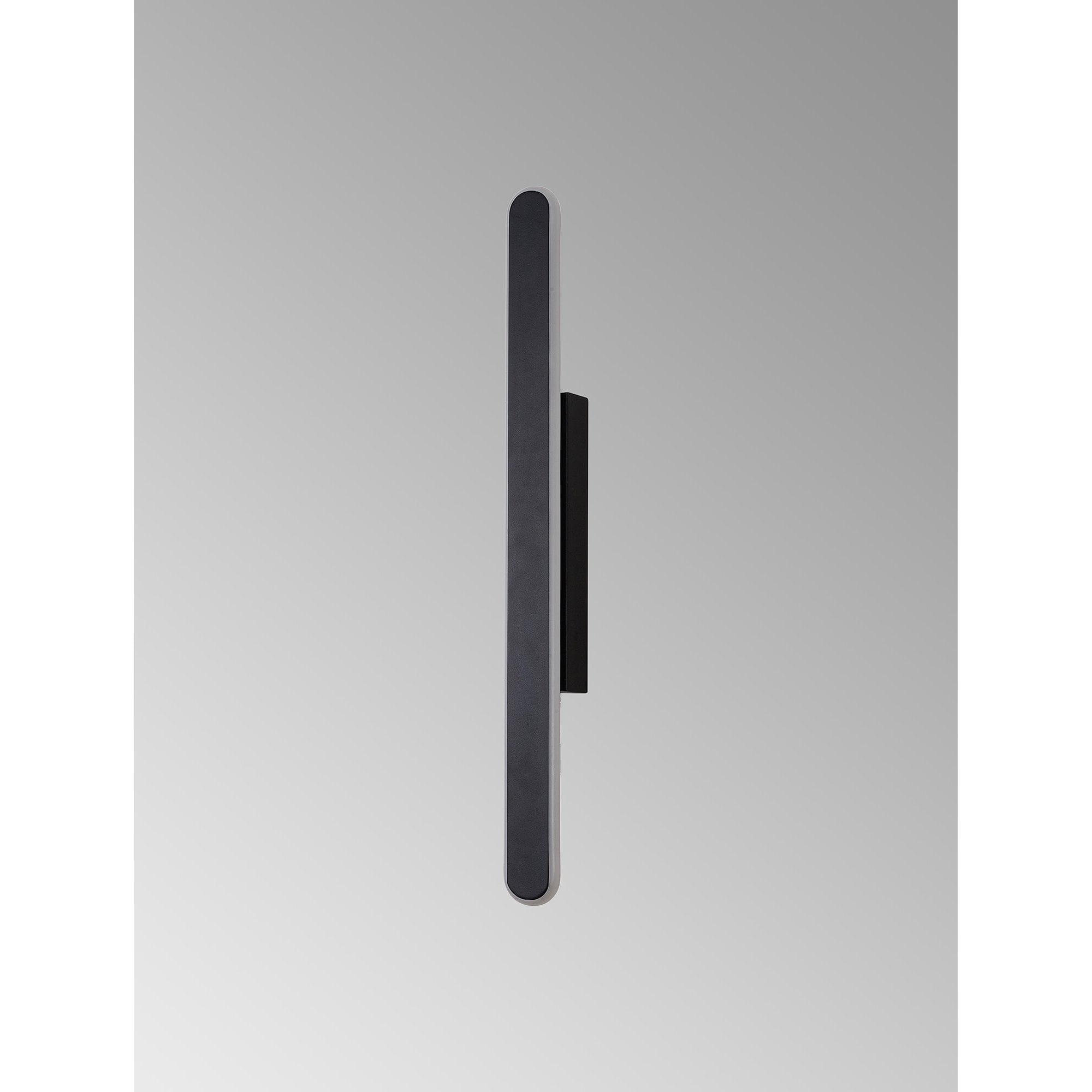 NL7767BL9 Kava 1 LED Wall Light Satin Black Matt White