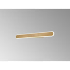 NL7767SG9 Kava 1 LED Wall Light Sand Gold Matt White