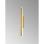 NL7767SG9 Kava 1 LED Wall Light Sand Gold Matt White
