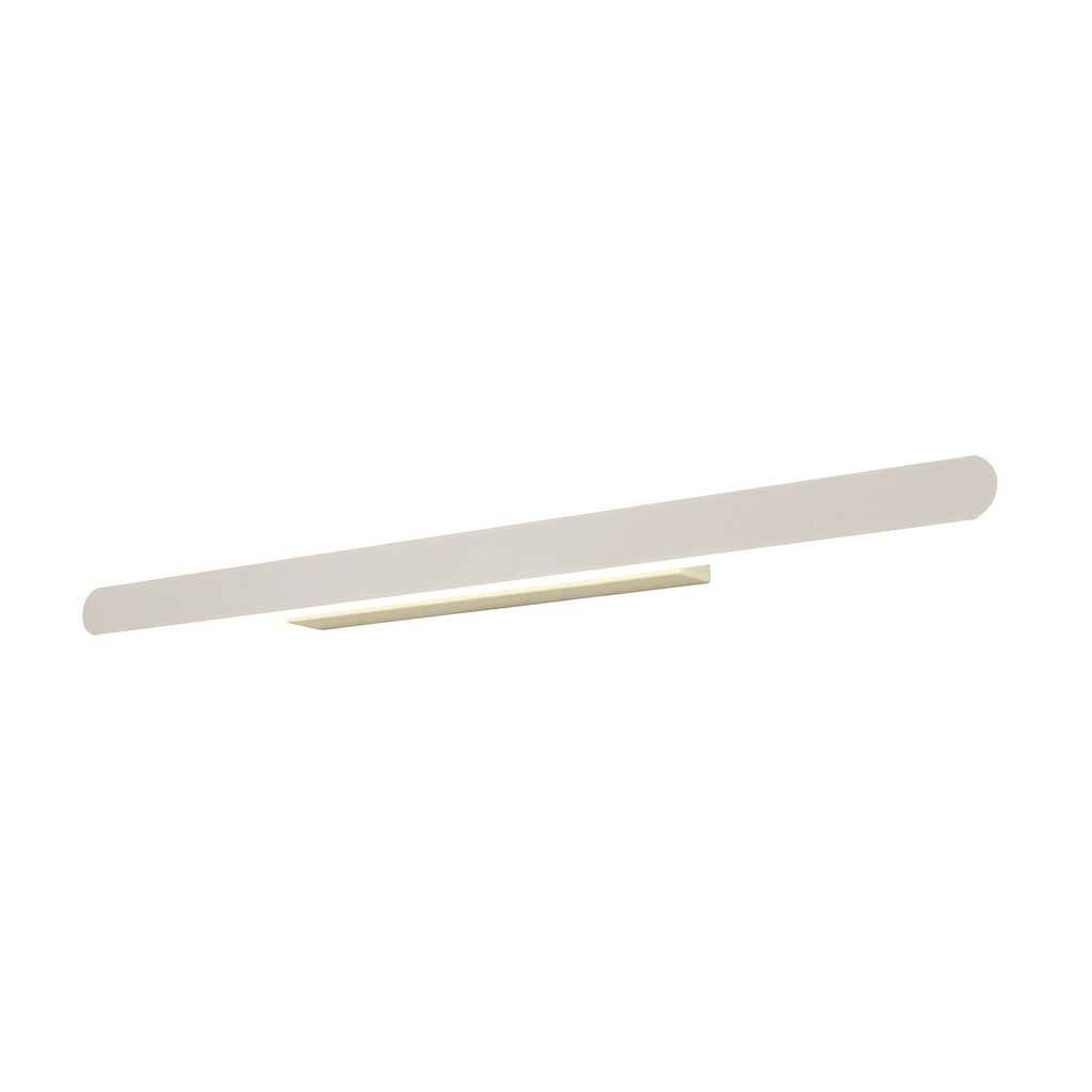 NL91539 Kava 1 LED Wall Light Sand White Matt White