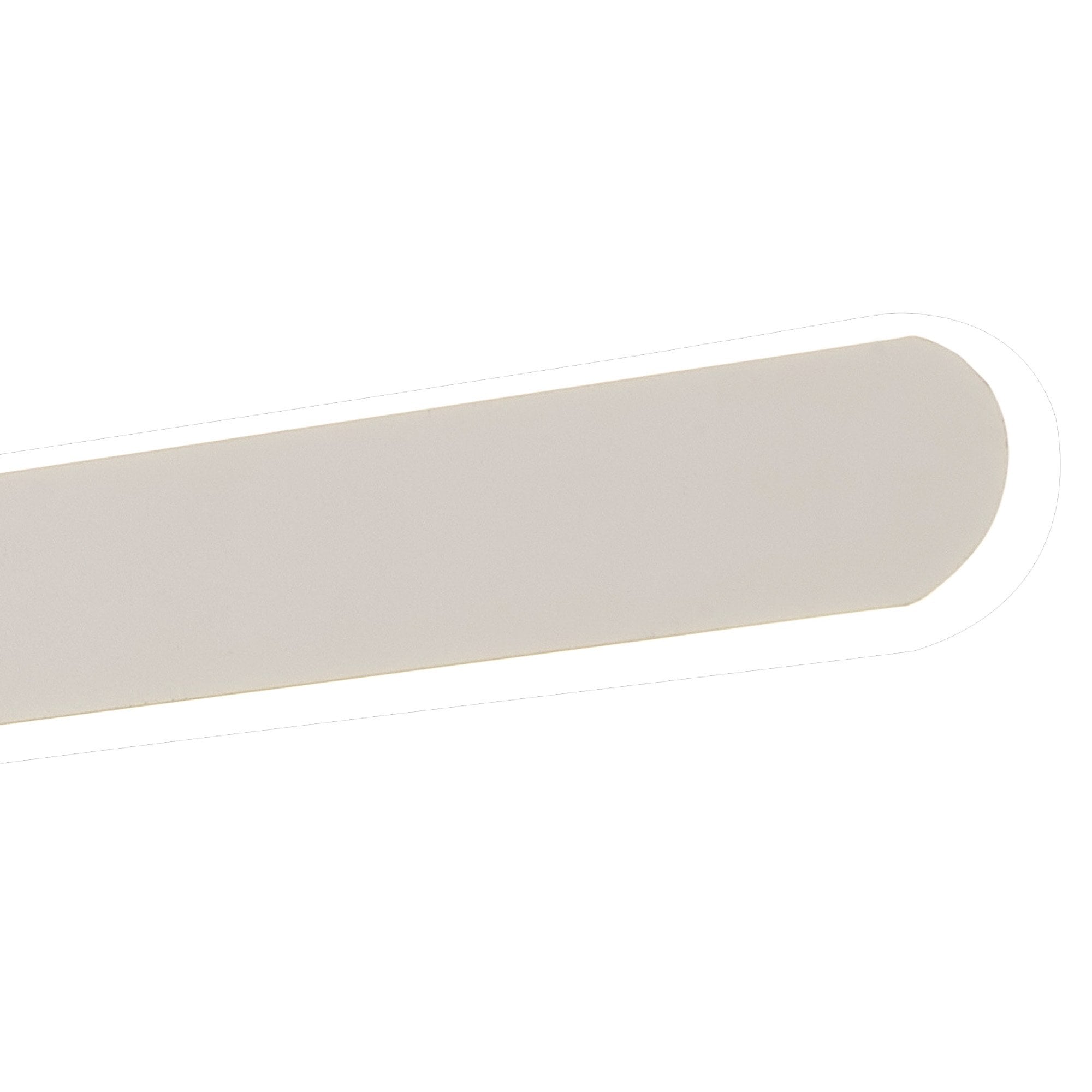 NL91539 Kava 1 LED Wall Light Sand White Matt White