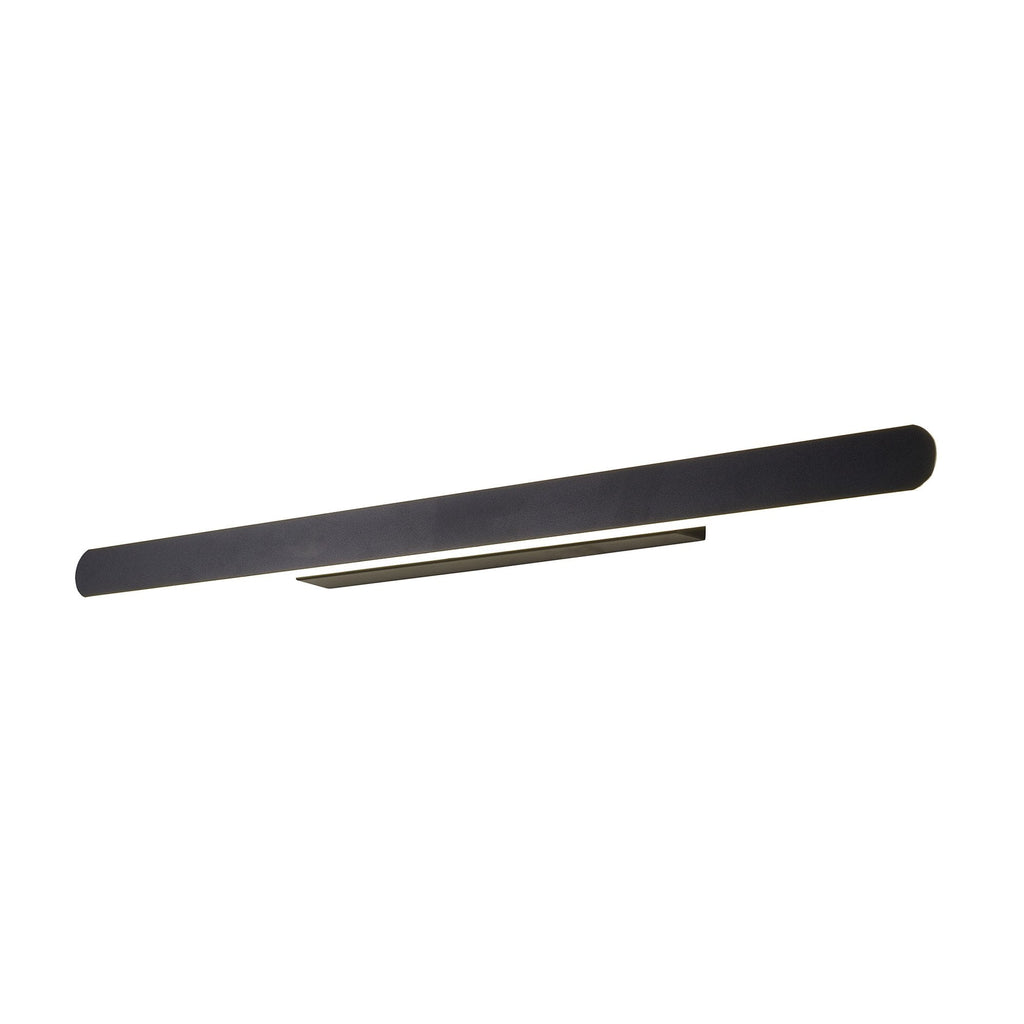 NL9153BL9 Kava 1 LED Wall Light Satin Black Matt White