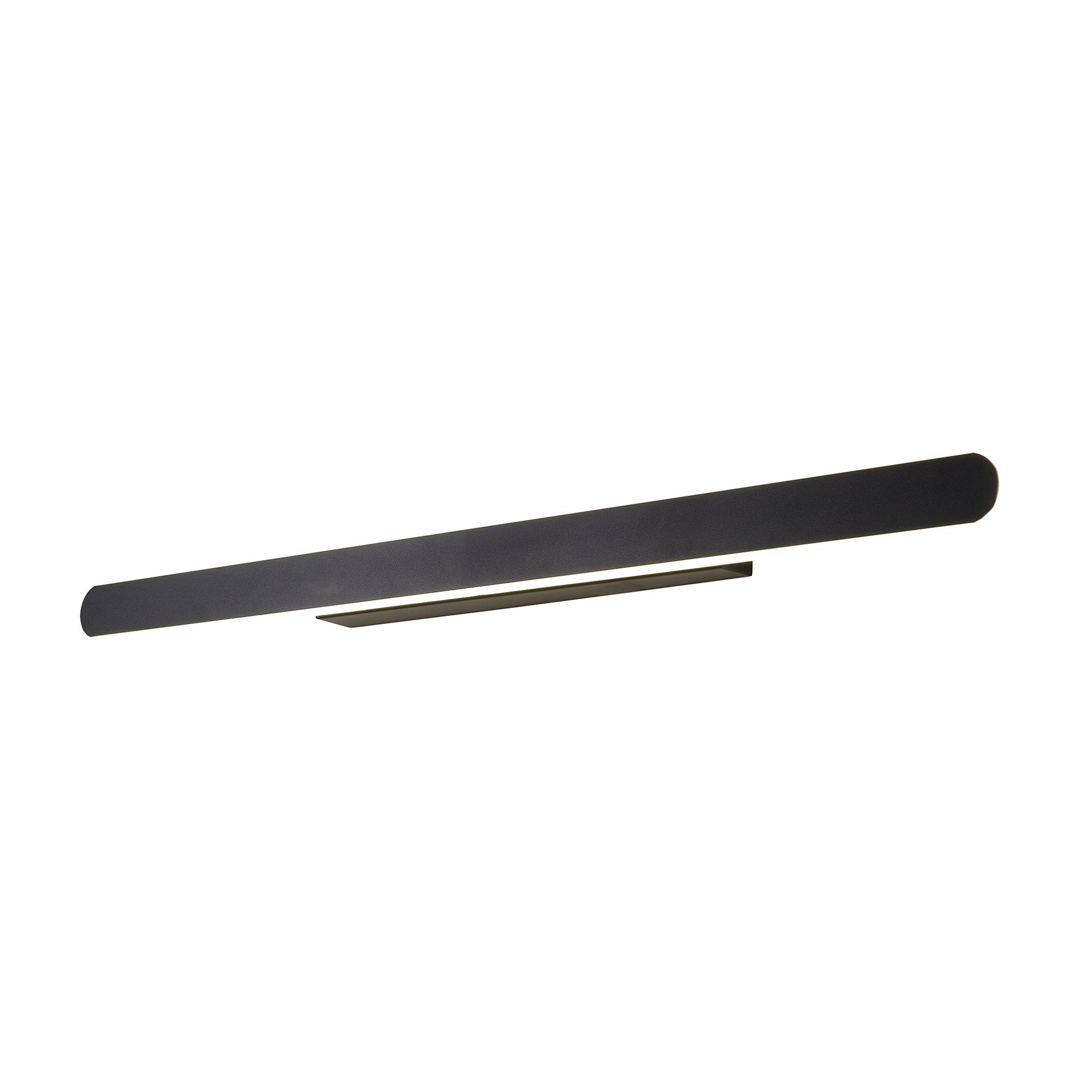 NL9153BL9 Kava 1 LED Wall Light Satin Black Matt White