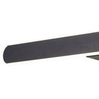 NL9153BL9 Kava 1 LED Wall Light Satin Black Matt White