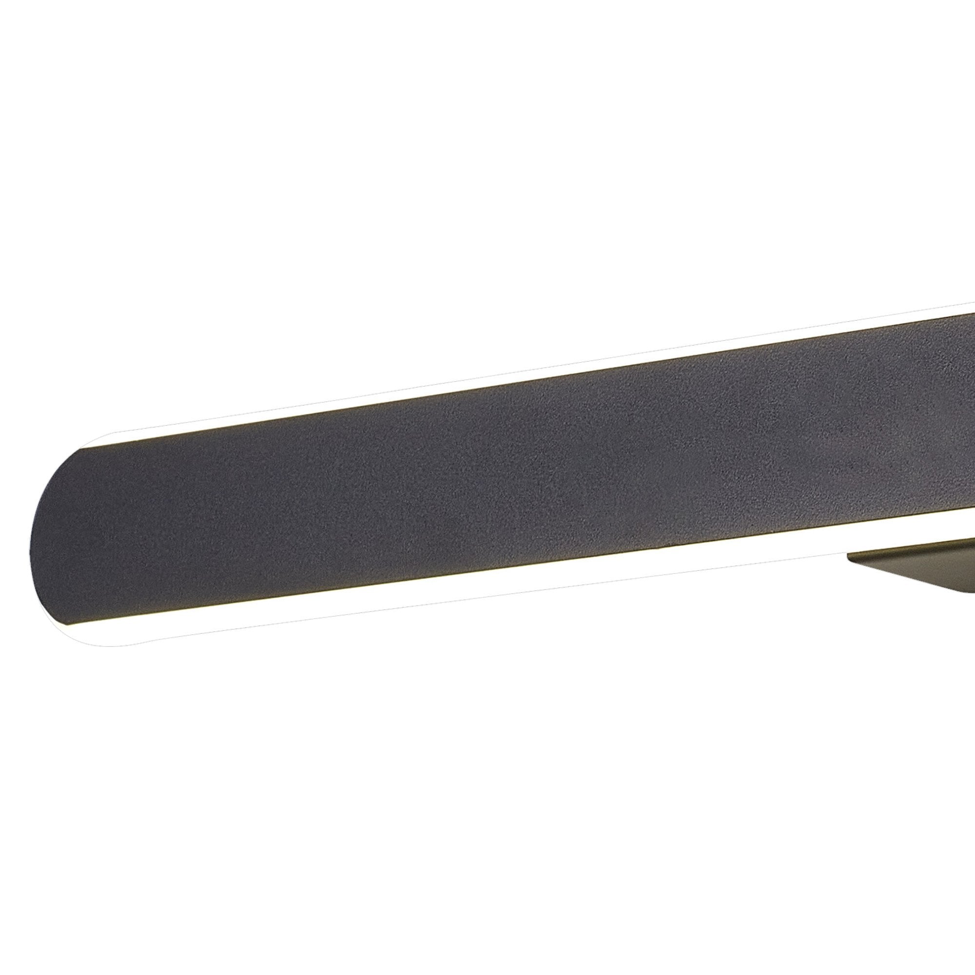 NL9153BL9 Kava 1 LED Wall Light Satin Black Matt White