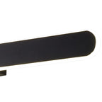 NL9153BL9 Kava 1 LED Wall Light Satin Black Matt White