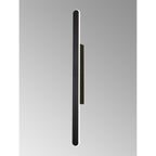 NL9153BL9 Kava 1 LED Wall Light Satin Black Matt White