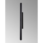 NL9153BL9 Kava 1 LED Wall Light Satin Black Matt White