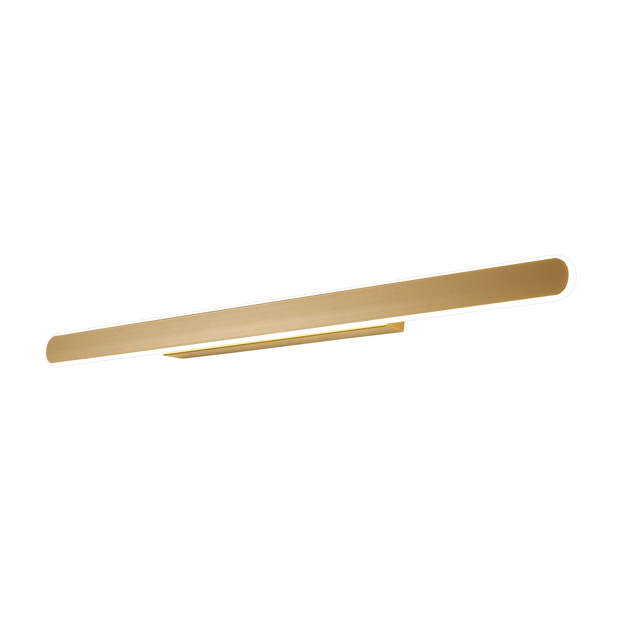NL9153SG9 Kava 1 LED Wall Light Sand Gold Matt White