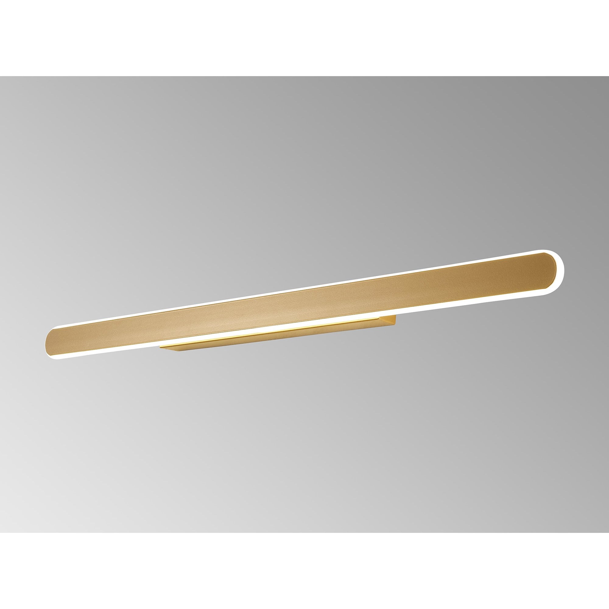 NL9153SG9 Kava 1 LED Wall Light Sand Gold Matt White
