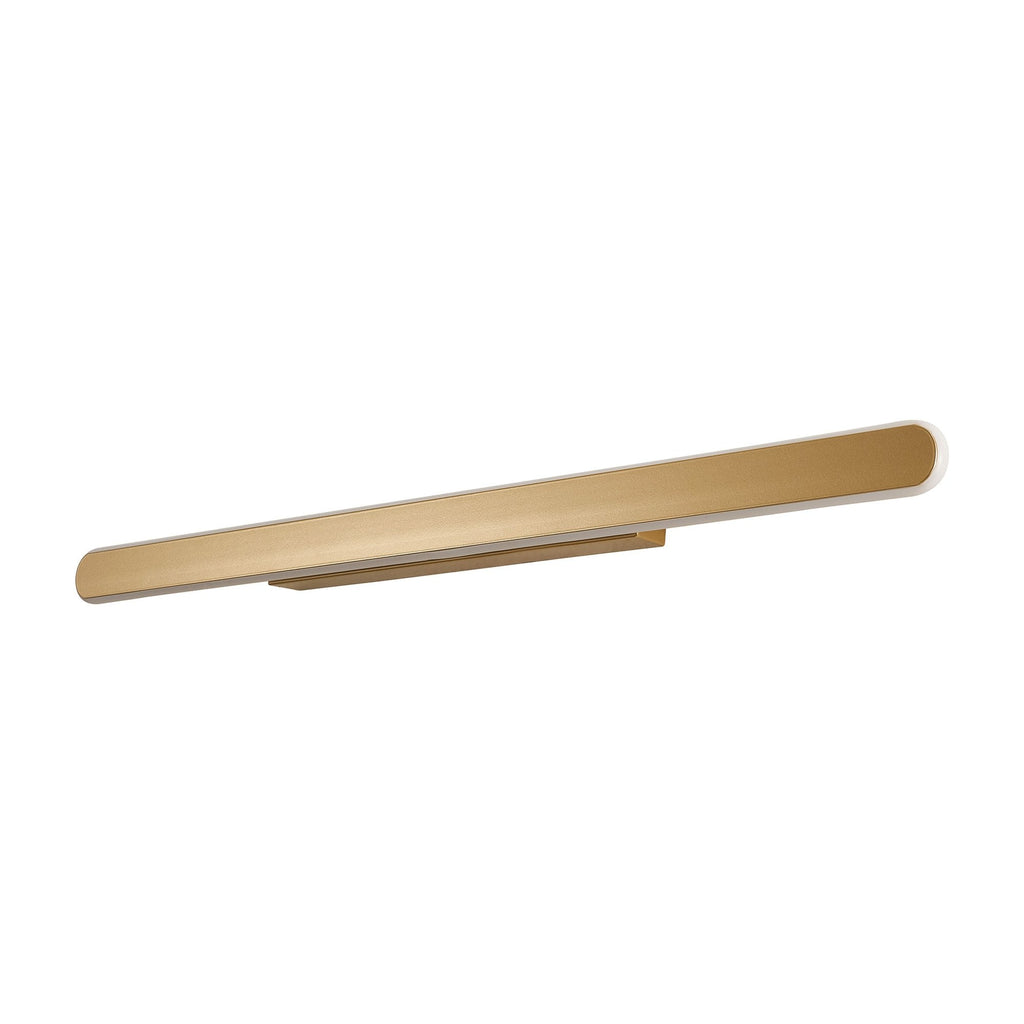 NL9153SG9 Kava 1 LED Wall Light Sand Gold Matt White