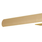 NL9153SG9 Kava 1 LED Wall Light Sand Gold Matt White