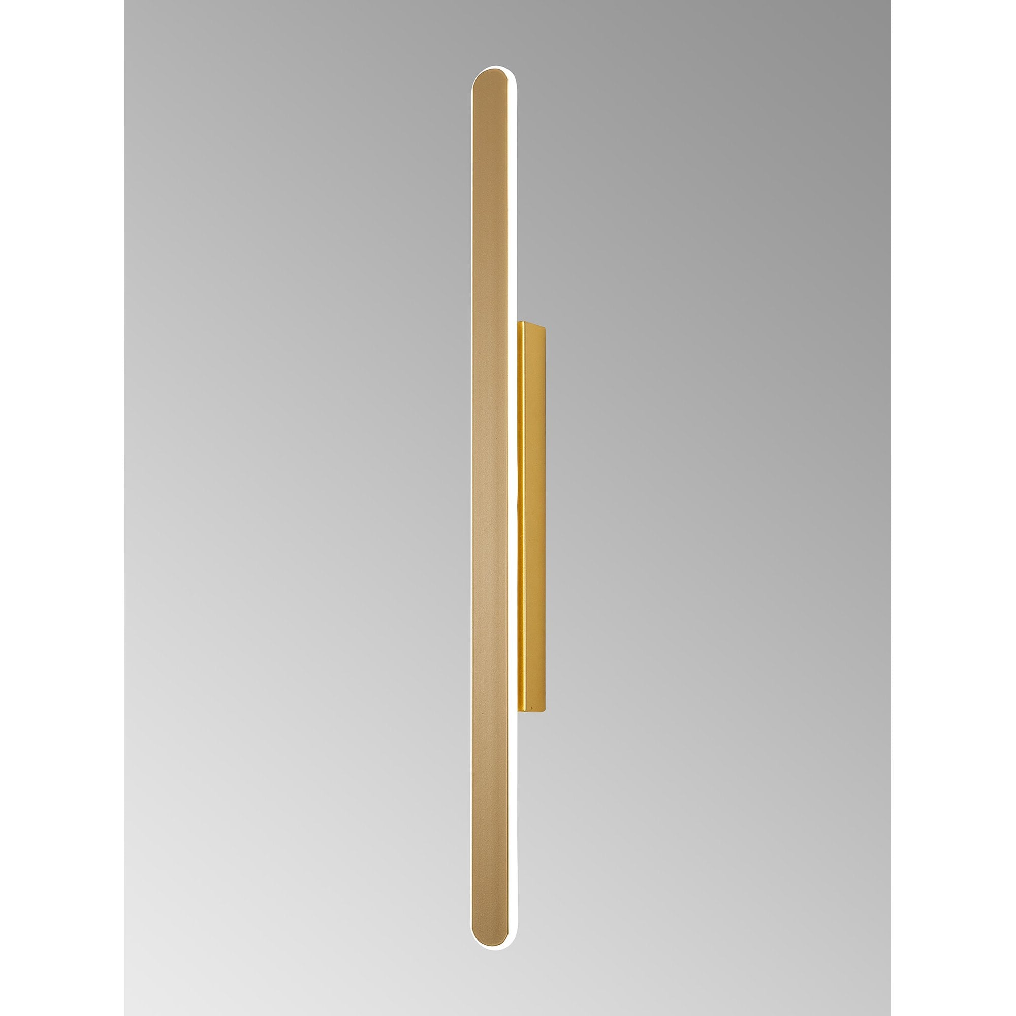 NL9153SG9 Kava 1 LED Wall Light Sand Gold Matt White