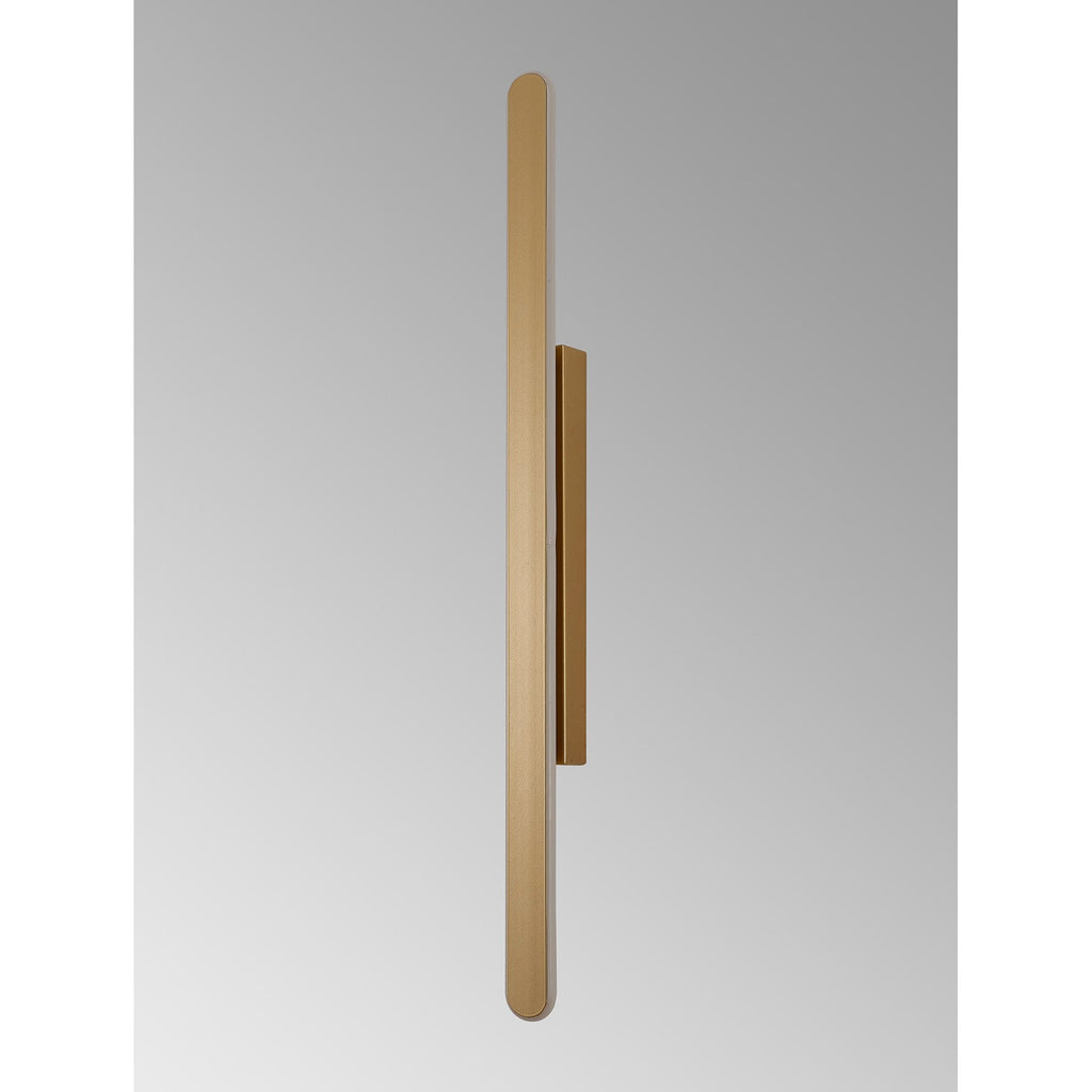 NL9153SG9 Kava 1 LED Wall Light Sand Gold Matt White