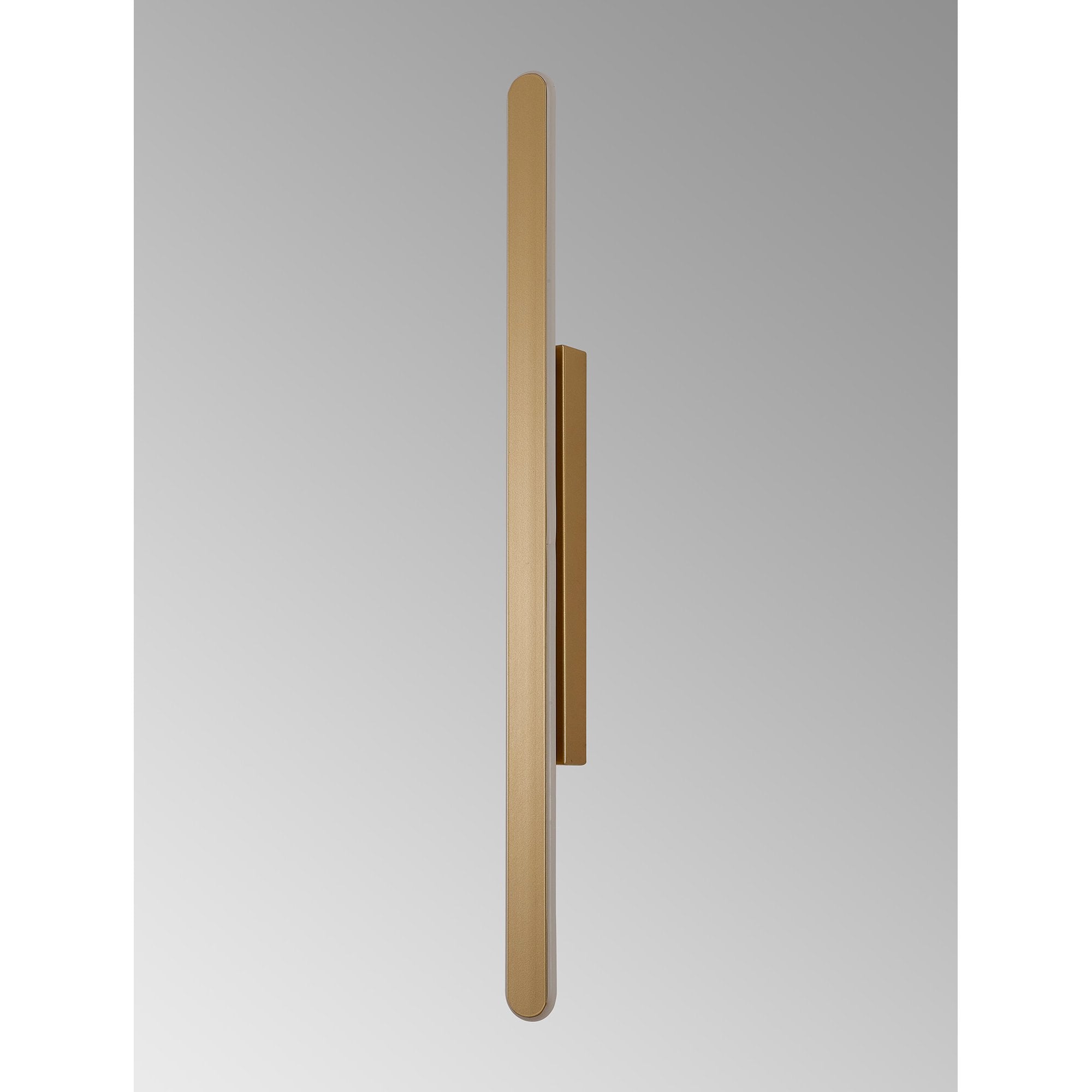 NL9153SG9 Kava 1 LED Wall Light Sand Gold Matt White