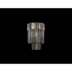 NL84499 Vienna 3 Light Wall Light Polished Nickel Smoked