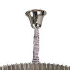 NL84549 Vienna 31 Light Round 7 Tier Pendant Polished Nickel Smoked