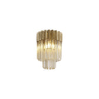 NL89339 Vienna 3 Light Ceiling Light Brass Cognac
