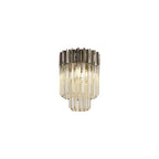 NL89349 Vienna 3 Light Ceiling Light Polished Nickel Cognac