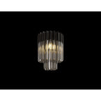 NL89369 Vienna 3 Light Ceiling Light Matt Black Smoked
