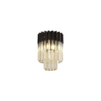 NL89379 Vienna 3 Light Ceiling Light Matt Black Cognac