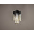 NL89379 Vienna 3 Light Ceiling Light Matt Black Cognac