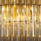 NL89449 Vienna 12 Light Ceiling Light Brass Smoked