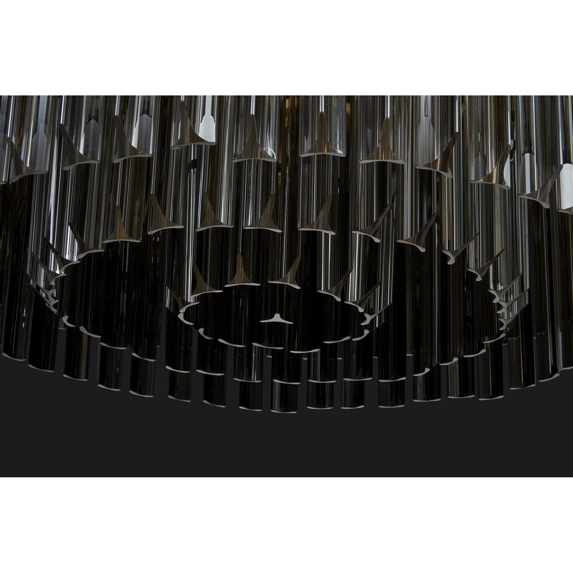 NL89449 Vienna 12 Light Ceiling Light Brass Smoked