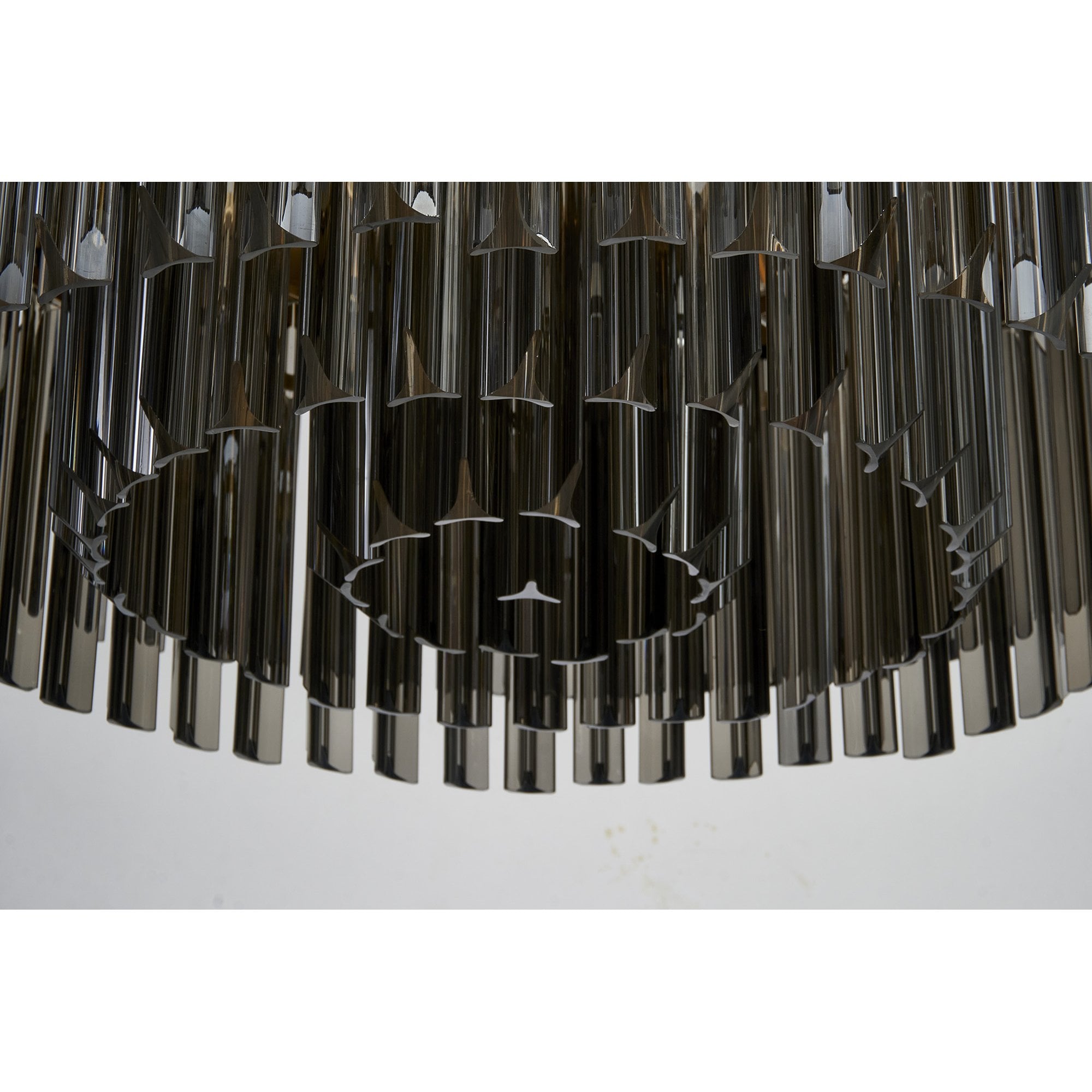 NL89449 Vienna 12 Light Ceiling Light Brass Smoked