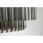 NL89449 Vienna 12 Light Ceiling Light Brass Smoked