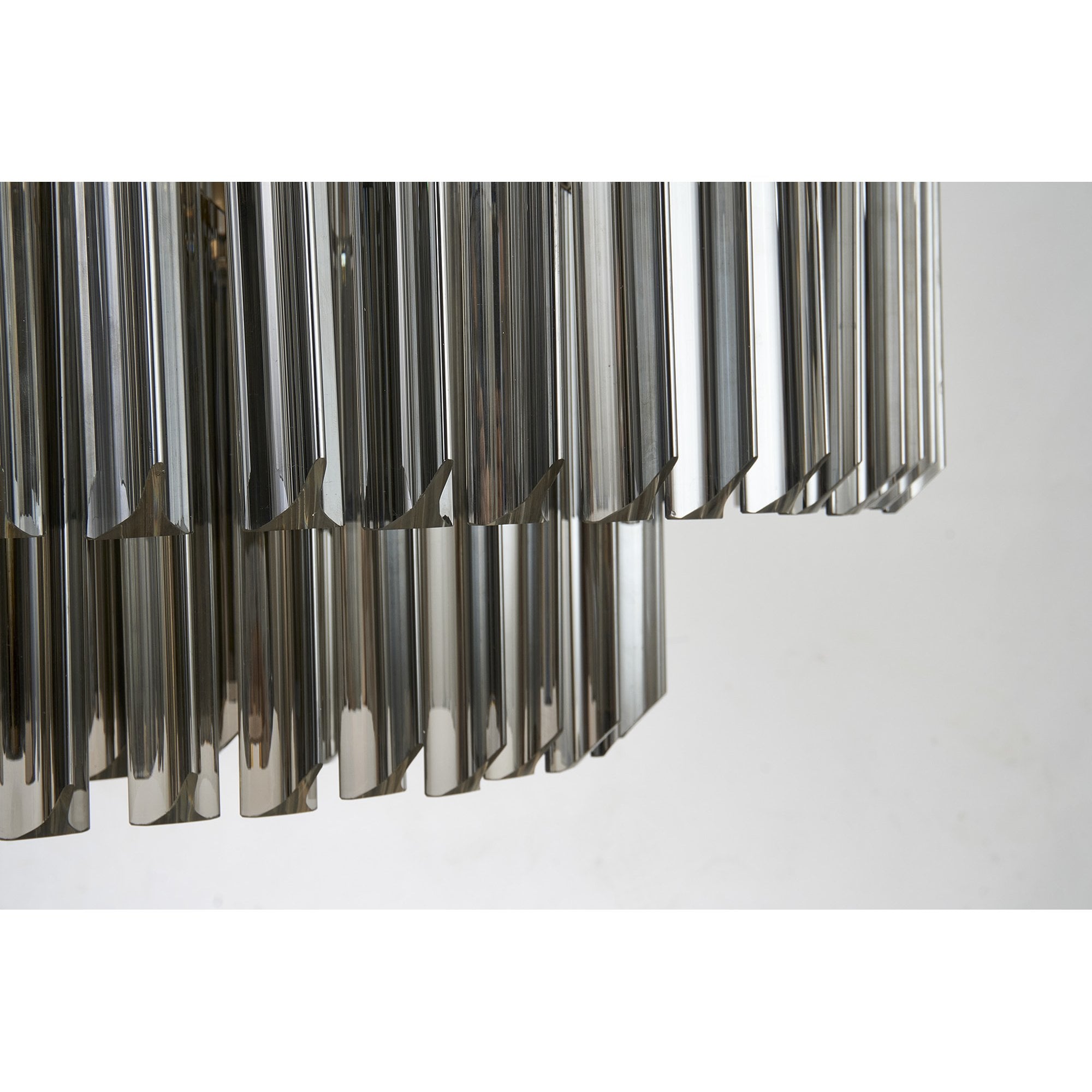 NL89449 Vienna 12 Light Ceiling Light Brass Smoked