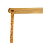 NL89509 Vienna 5 Light Rectangle Pendant Brass Smoked