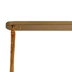 NL89569 Vienna 7 Light Rectangle Pendant Brass Smoked