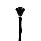 NL89669 Vienna 4 Light Round Pendant Matt Black Smoked