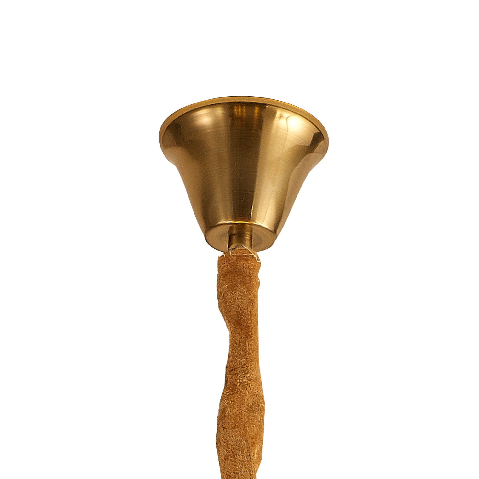 NL89689 Vienna 8 Light Round Pendant Brass Smoked