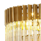 NL89699 Vienna 8 Light Round Pendant Brass Cognac