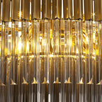 NL89749 Vienna 12 Light Round Pendant Brass Smoked