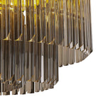 NL89749 Vienna 12 Light Round Pendant Brass Smoked