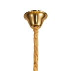 NL89759 Vienna 12 Light Round Pendant Brass Cognac