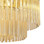 NL89759 Vienna 12 Light Round Pendant Brass Cognac