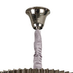 NL89949 Vienna 31 Light 7 Tier Round Pendant Polished Nickel Cognac