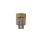 NL89989 Vienna 3 Light Wall Light Brass Smoked