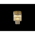 NL89999 Vienna 3 Light Wall Light Brass Cognac