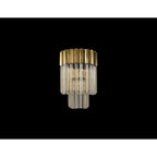 NL89999 Vienna 3 Light Wall Light Brass Cognac