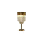 NL90059 Vienna 3 Light Table Lamp Brass Cognac