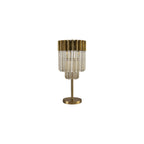 NL90059 Vienna 3 Light Table Lamp Brass Cognac