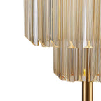 NL90059 Vienna 3 Light Table Lamp Brass Cognac