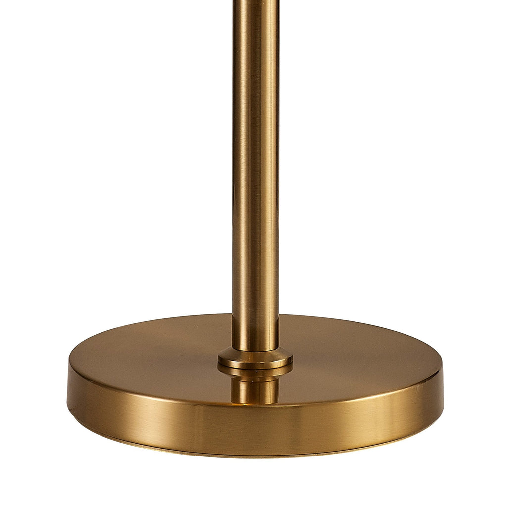 NL90059 Vienna 3 Light Table Lamp Brass Cognac