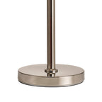 NL90069 Vienna  3 Light Table Lamp Polished Nickel Cognac