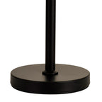 NL90089 Vienna 3 Light Table Lamp Matt Black Smoked